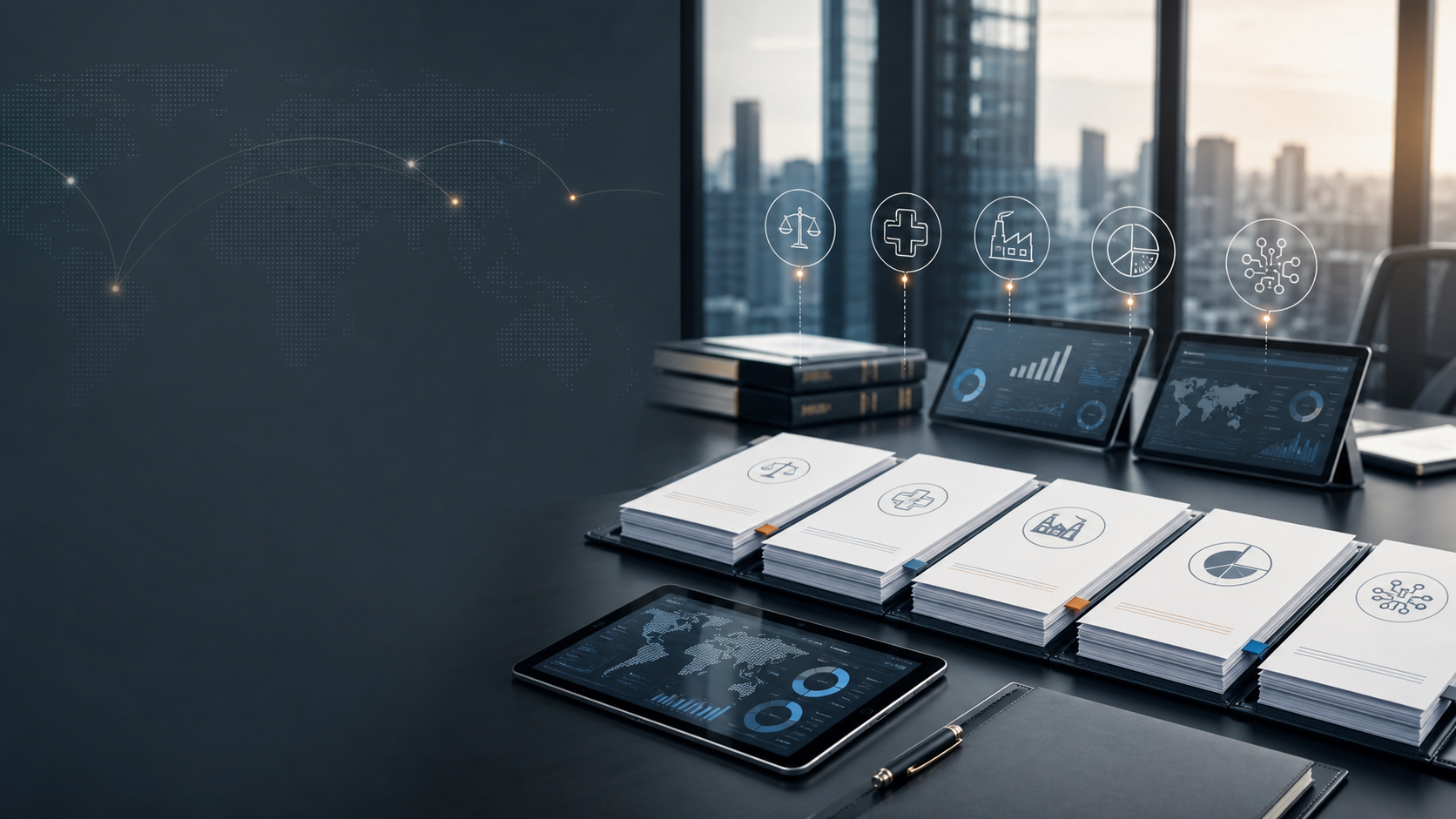 Documents et tableaux projet pour solutions de localisation sectorielle